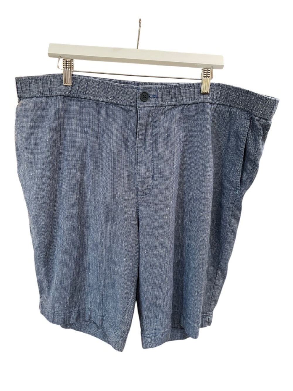 Tommy Bahama Linen Cotton Blend Shorts SZ 2 XL Blue